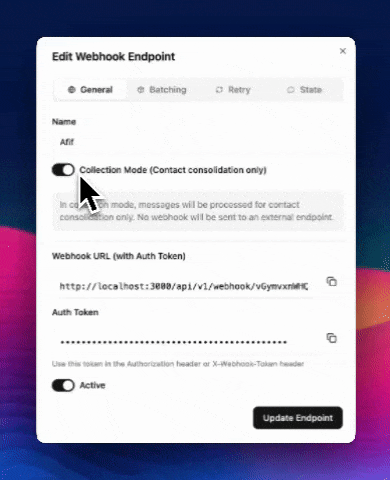 Switching endpoint modes